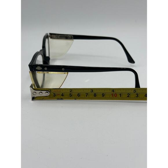 Titmus Z87 Smoke Horn Rim Vtg Safety Glasses Industrial Rockabilly Frames Only - Picture 12 of 16